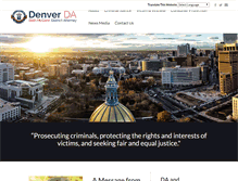 Tablet Screenshot of denverda.org